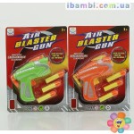 Пистолет с присосками YJ 001  2 цвета, на листе 